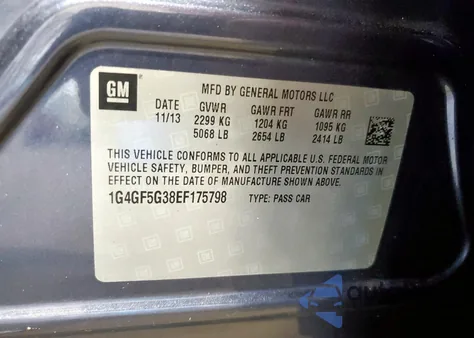 1G4GF5G38EF175798